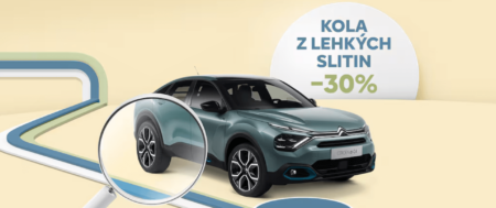 AKCE Březen/Duben – Originální kola Citroën se slevou až 30 %